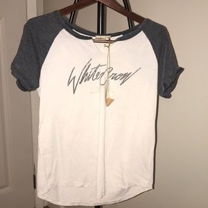 NWT White Crow Tee.